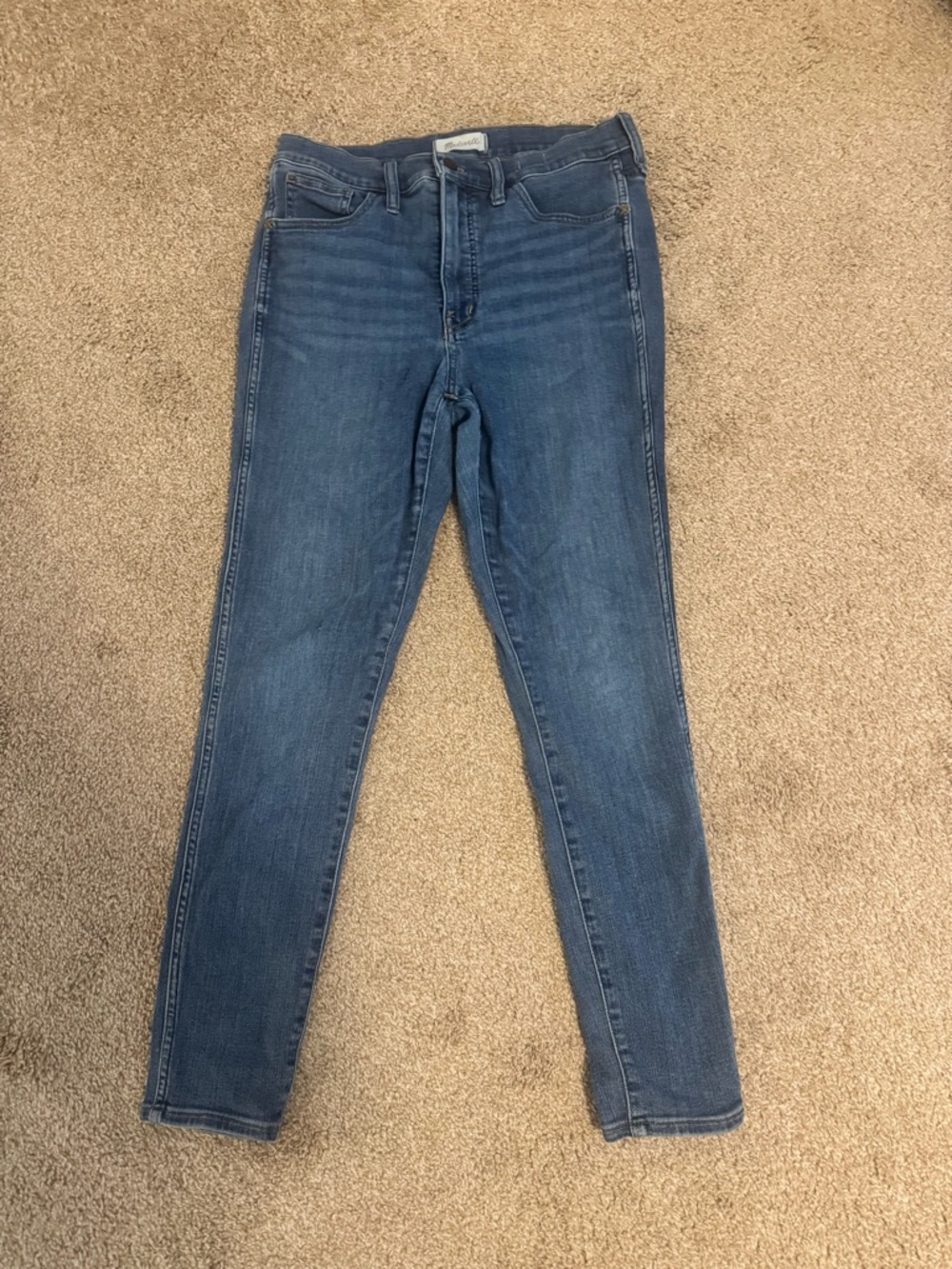 Madewell Size 29 10” High Rise Skinny Jean